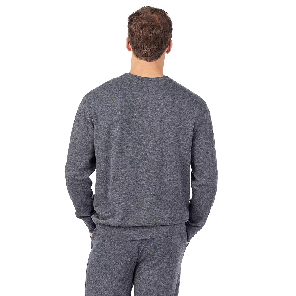 Men's Cuddl Duds® Essentials Pajama Top 4 Men's Cuddl Duds® Essentials Pajama Top - Image 2