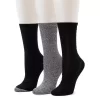 Women's Cuddl Duds® Everyday 3-pack Crew Socks 2 Women's Cuddl Duds® Everyday 3-pack Crew Socks -Cuddl Duds Shop 4143262 Black
