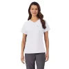 Petite Cuddl Duds® Scrubs Classic V-Neck Top