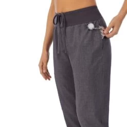 Petite Cuddl Duds® Scrubs Jogger Pants With 3 Pockets -Cuddl Duds Shop 4320447 ALT3