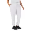Plus Size Cuddl Duds® Scrubs Jogger Pants -Cuddl Duds Shop 4320448 White