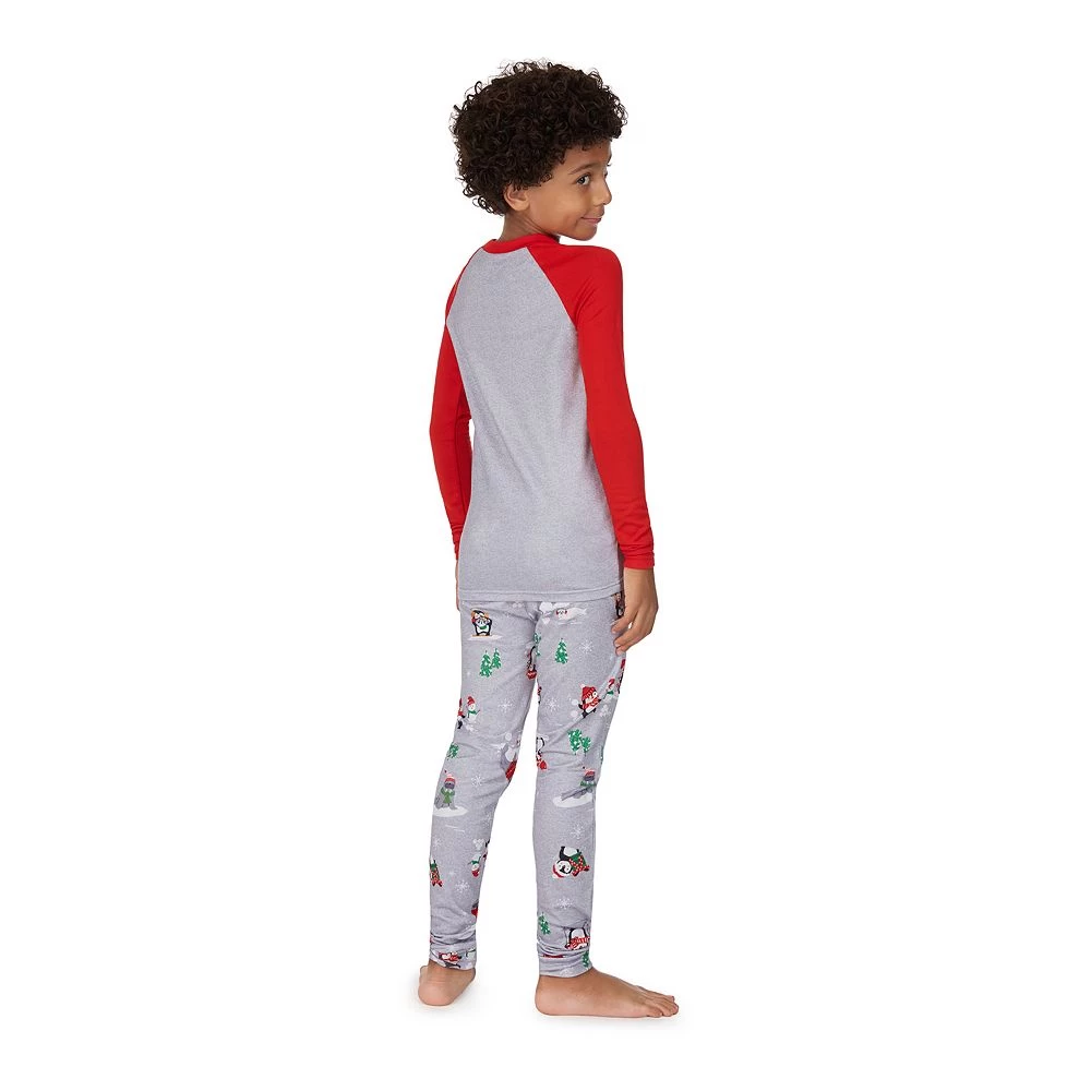 Boys 4-14 Jammies For Your Families® Penguin & Friends Raglan Pajama Set By Cuddl Duds® 7 Boys 4-14 Jammies For Your Families® Penguin & Friends Raglan Pajama Set By Cuddl Duds® - Image 5