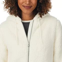 Women's Cuddl Duds Cozy Sherpa Hooded Anorak Jacket -Cuddl Duds Shop 4981154 ALT6