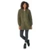 Women's Cuddl Duds Cozy Sherpa Hooded Anorak Jacket 1 Women's Cuddl Duds Cozy Sherpa Hooded Anorak Jacket -Cuddl Duds Shop 4981154 Sage