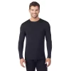 Men's Climatesmart® By Cuddl Duds Lightweight ModalCore Performance Base Layer Crew Top 2 Men's Climatesmart® By Cuddl Duds Lightweight ModalCore Performance Base Layer Crew Top -Cuddl Duds Shop 5027552 Black