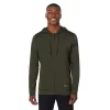 Men's Cuddl Duds® Far-Infrared Enhance Full-Zip Sleep Hoodie 1 Men's Cuddl Duds® Far-Infrared Enhance Full-Zip Sleep Hoodie -Cuddl Duds Shop 5314307 Olive