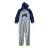 Boys 4-16 Cuddl Duds Hooded One-Piece Pajamas 2 Boys 4-16 Cuddl Duds Hooded One-Piece Pajamas -Cuddl Duds Shop 5587774 Navy