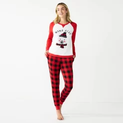 Women's Jammies For Your Families® Beary Cool "Mama Bear" Pajama Set By Cuddl Duds®