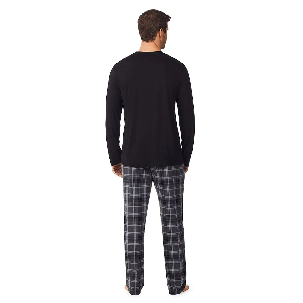 Mens Cuddl Duds Men's Cuddl Duds® Graphic Tee Classic Pajama Set 4 Mens Cuddl Duds Men's Cuddl Duds® Graphic Tee Classic Pajama Set - Image 2