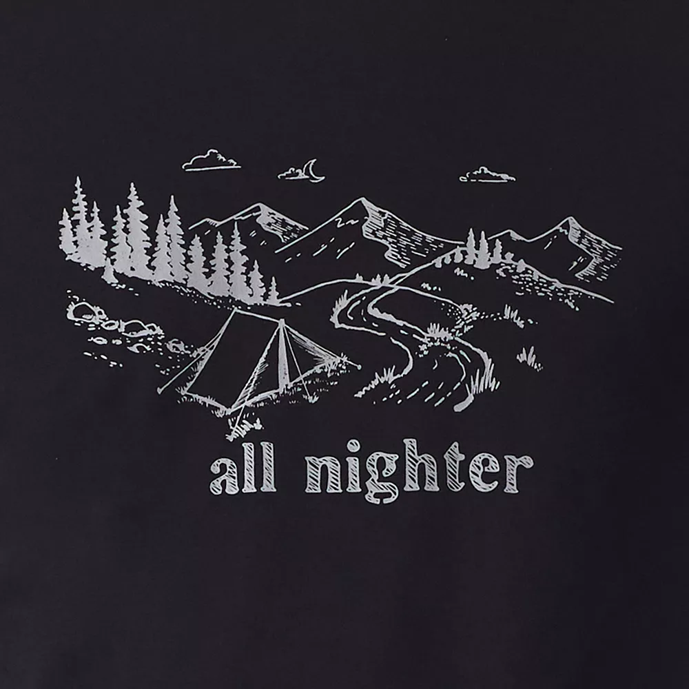 Mens Cuddl Duds Men's Cuddl Duds® Graphic Tee Classic Pajama Set 5 Mens Cuddl Duds Men's Cuddl Duds® Graphic Tee Classic Pajama Set - Image 3