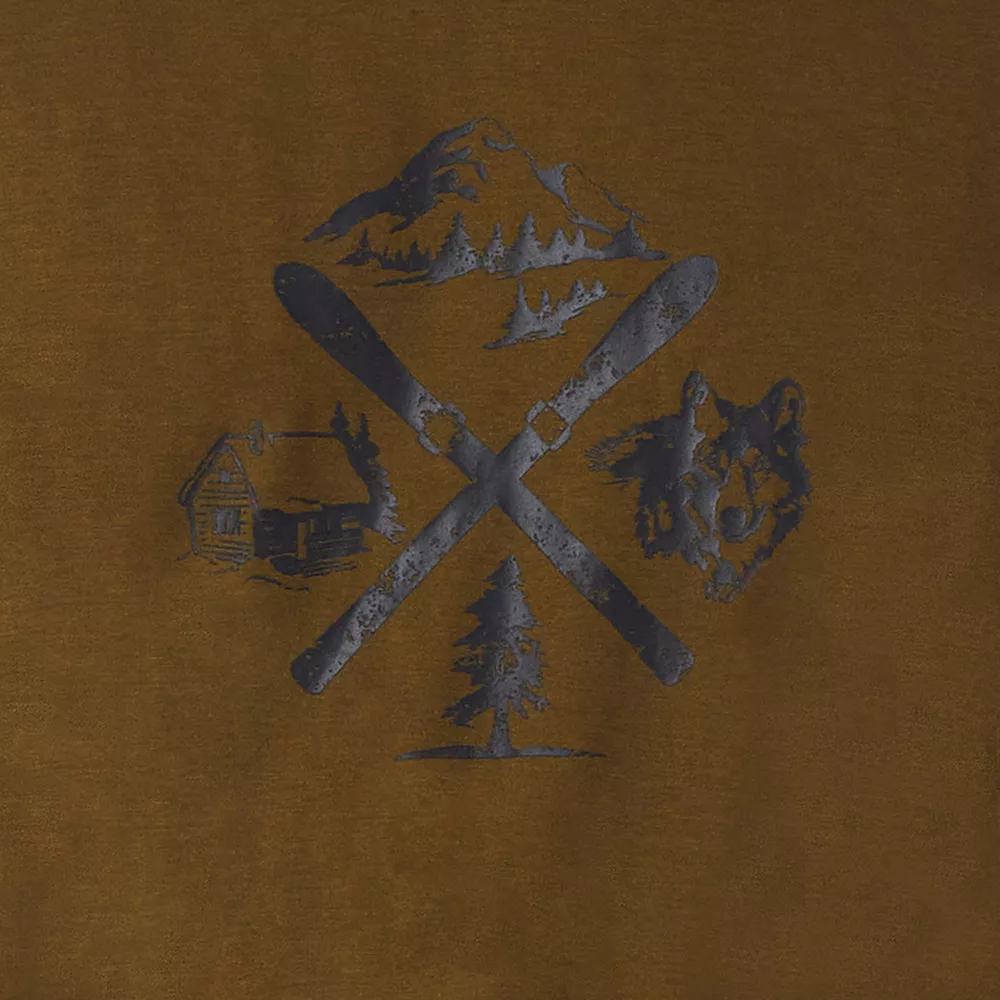 Mens Cuddl Duds Men's Cuddl Duds® Graphic Tee Classic Pajama Set 7 Mens Cuddl Duds Men's Cuddl Duds® Graphic Tee Classic Pajama Set - Image 5