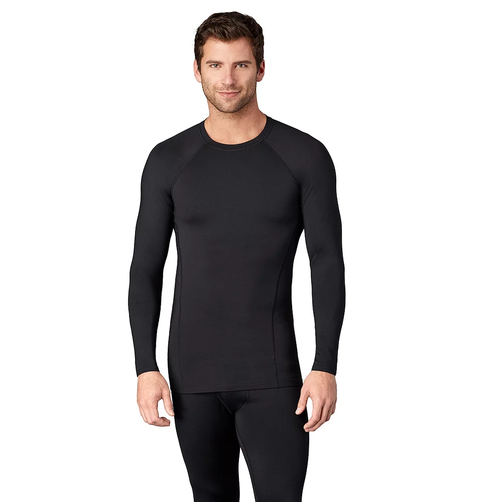 Men's Cuddl Duds® Heavyweight ArctiCore Performance Baselayer Crew Top 4 Men's Cuddl Duds® Heavyweight ArctiCore Performance Baselayer Crew Top - Image 2