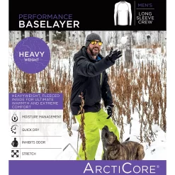 Men's Cuddl Duds® Heavyweight ArctiCore Performance Baselayer Crew Top 7 Men's Cuddl Duds® Heavyweight ArctiCore Performance Baselayer Crew Top -Cuddl Duds Shop 5647781 ALT99