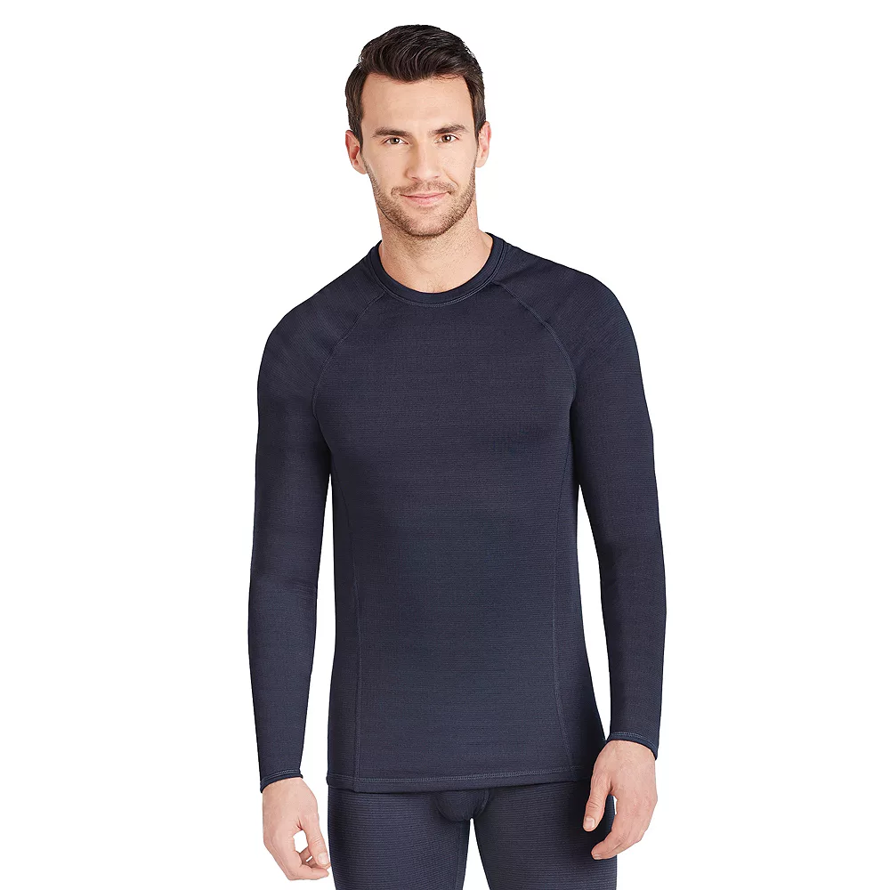Men's Cuddl Duds® Heavyweight X Fleece Performance Baselayer Crew Top 3 Men's Cuddl Duds® Heavyweight X Fleece Performance Baselayer Crew Top