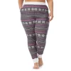 Plus Size Cuddl Duds® Stretch Thermal Leggings 1 Plus Size Cuddl Duds® Stretch Thermal Leggings -Cuddl Duds Shop 5667762 Grey Multi Fairisle