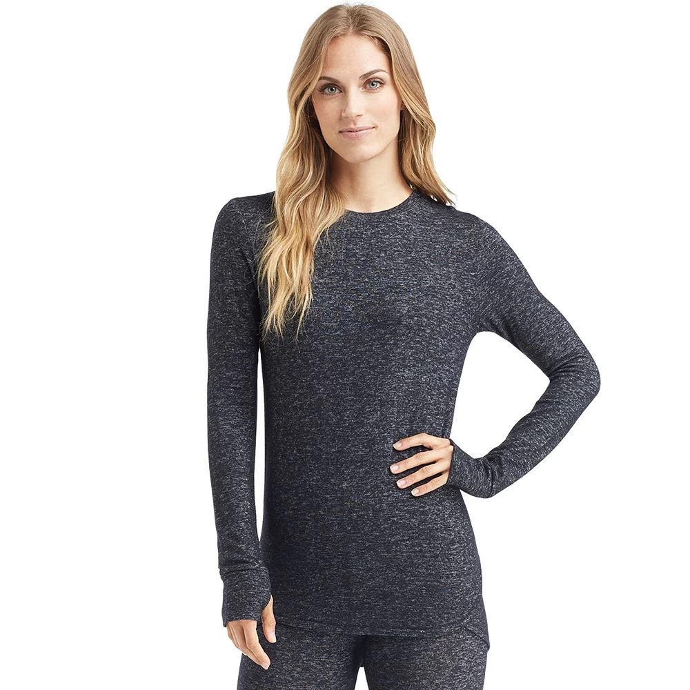 Women's Cuddl Duds® Soft Knit Long Sleeve Crewneck Top 3 Women's Cuddl Duds® Soft Knit Long Sleeve Crewneck Top