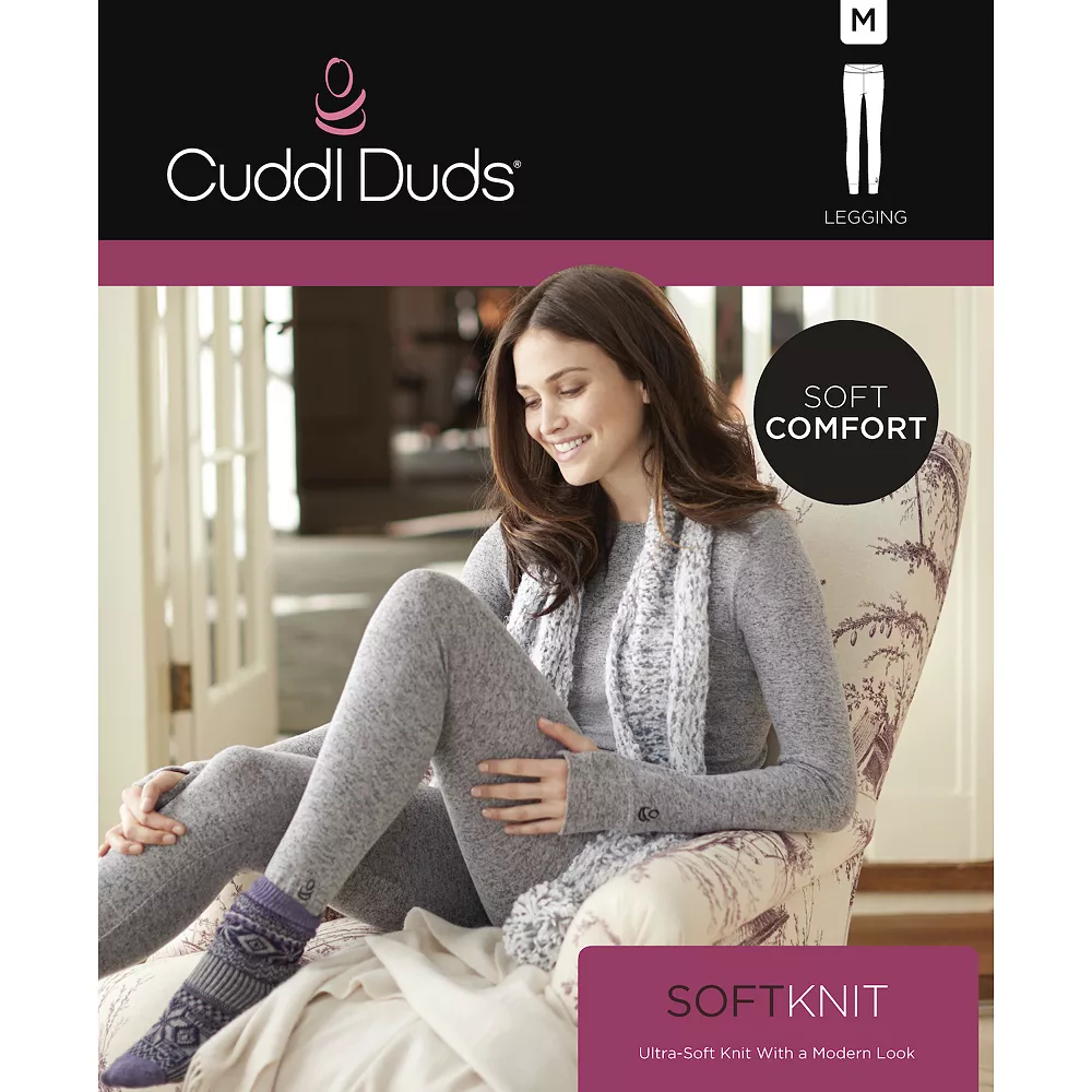 Women's Cuddl Duds® Soft Knit Leggings 5 Women's Cuddl Duds® Soft Knit Leggings - Image 3