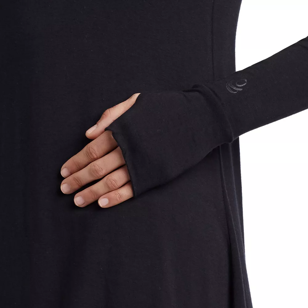 Women's Cuddl Duds® Softwear With Stretch Long Sleeve Cowlneck Tunic Top 4 Women's Cuddl Duds® Softwear With Stretch Long Sleeve Cowlneck Tunic Top - Image 2