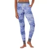 Women's Cuddl Duds® Stretch Thermal Leggings -Cuddl Duds Shop 5673067 Blue Tie Dye