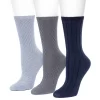 Women's Cuddl Duds® 3 Pack Textured Crew Socks -Cuddl Duds Shop 5725477