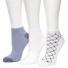 Women's Cuddl Duds® 3 Pair Looking Glass Low Cut Socks 2 Women's Cuddl Duds® 3 Pair Looking Glass Low Cut Socks -Cuddl Duds Shop 5831675