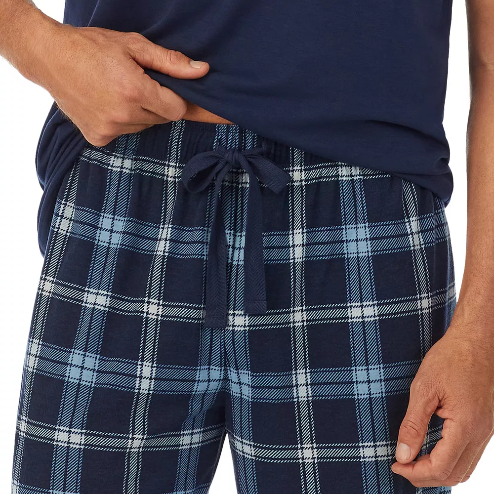 Men's Cuddl Duds® Tee & Pants 2-Piece Pajama Set 5 Men's Cuddl Duds® Tee & Pants 2-Piece Pajama Set - Image 3