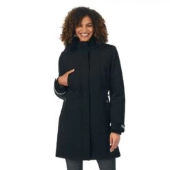 Women's Cuddl Duds Faux-Fur Hood Parka Coat -Cuddl Duds Shop 6036415 ALT2